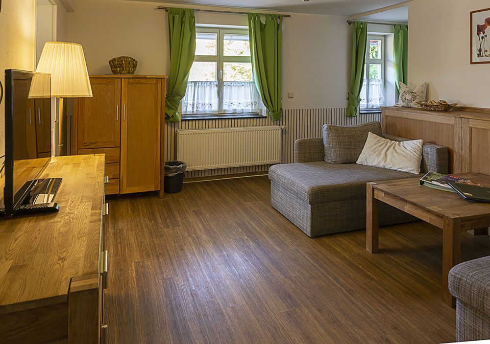 Wohnraum der Ferienwohnung Müller