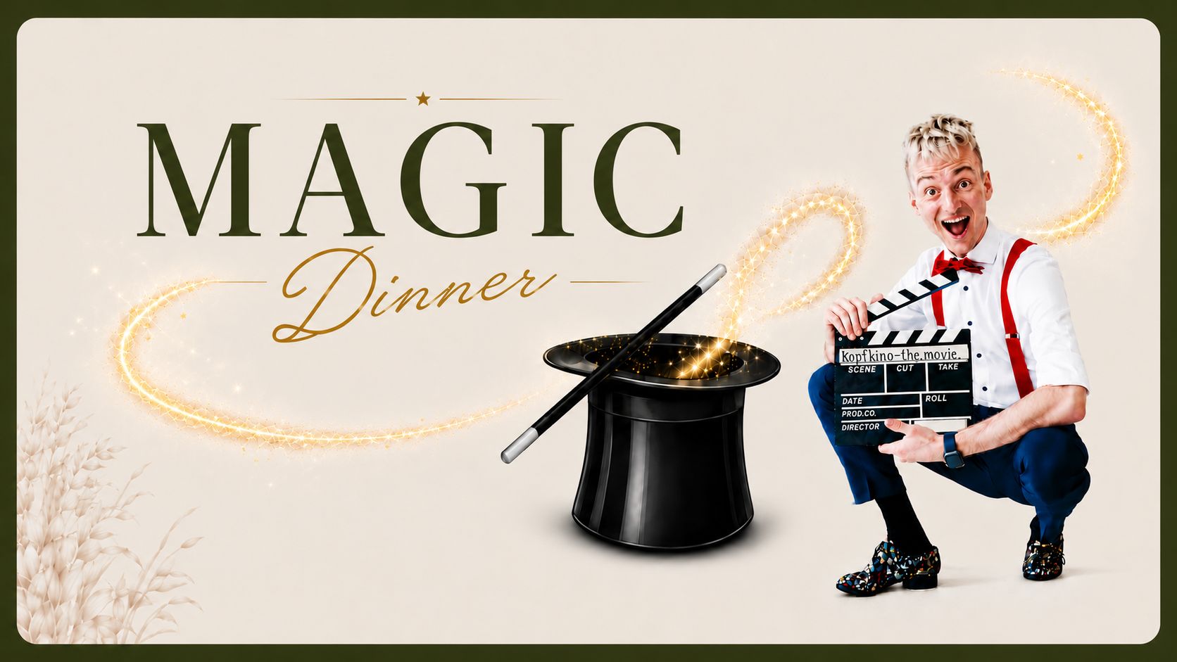 Keyvisual des Magic Dinners 2026