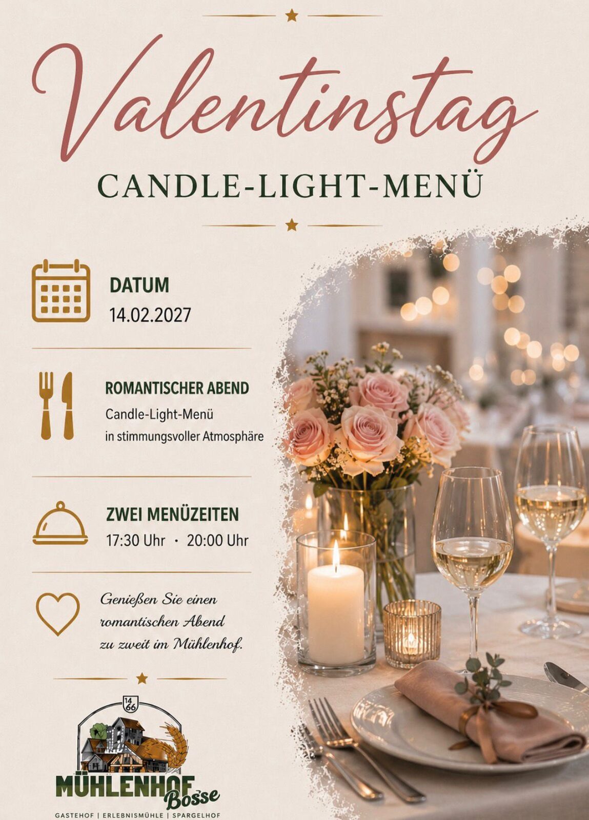 Ankündigung aus dem Haus